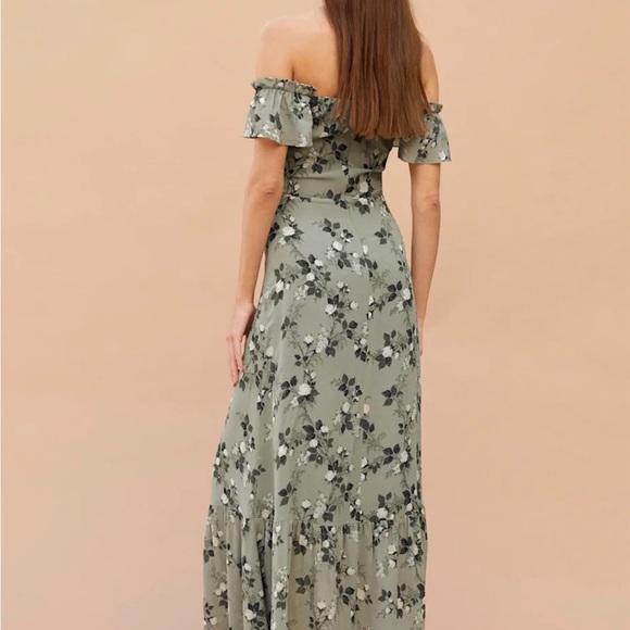 Reformation Butterfly Dress in Verde NWT - Picture 3 of 3